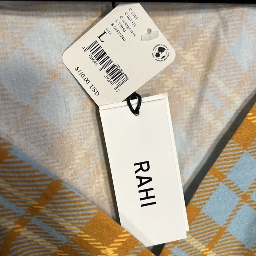 Anthro RAHI Puff Sleeve Blouse - Picture 7 of 8